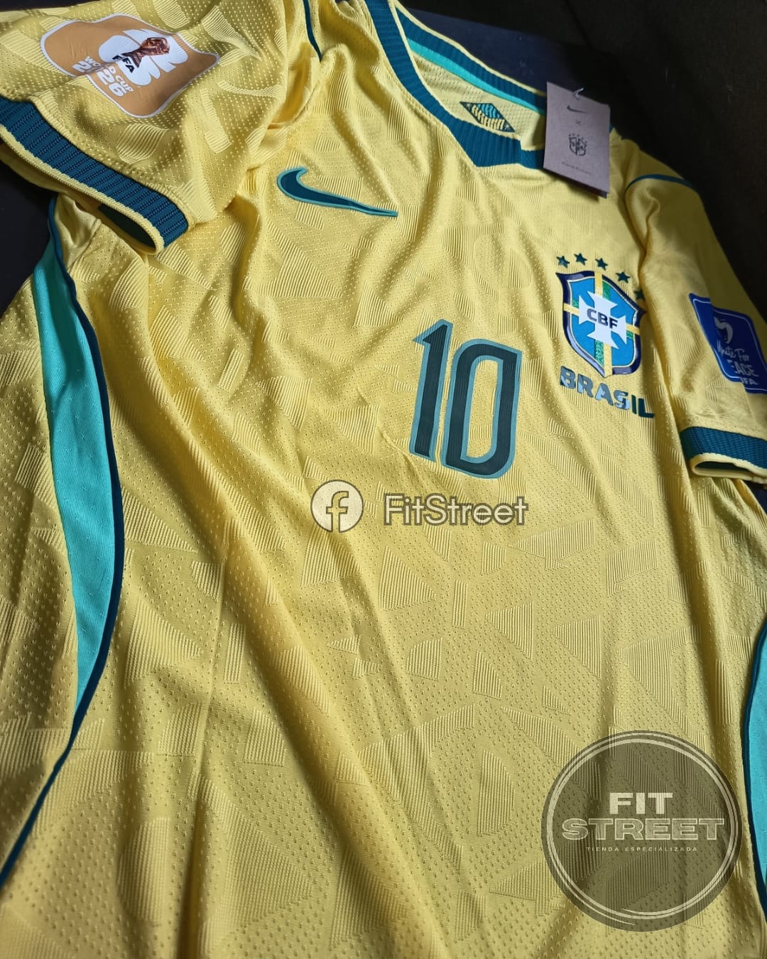 Camiseta Brasil Local 2026 – Neymar Jr N.º 10 - Imagen 4