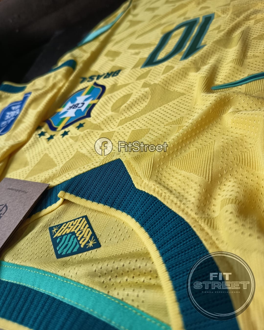 Camiseta Brasil Local 2026 – Neymar Jr N.º 10 - Imagen 7