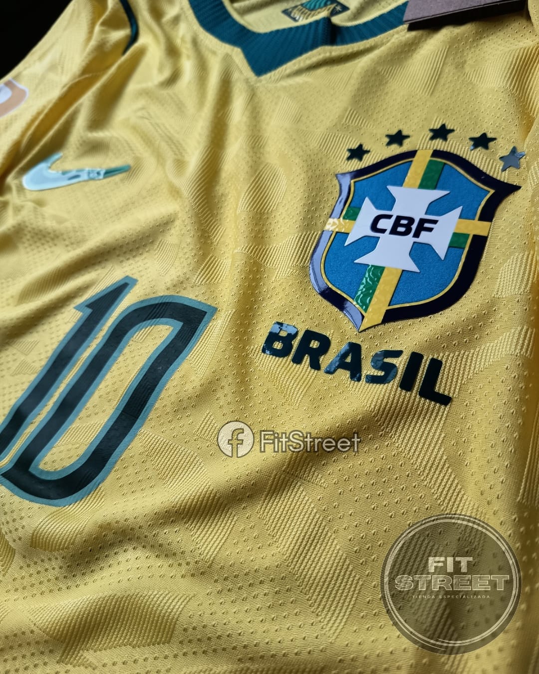 Camiseta Brasil Local 2026 – Neymar Jr N.º 10 - Imagen 6