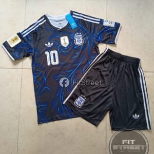 Conjunto Argentina Edición Especial Negra/Azul – Messi N.º 10 / 2026