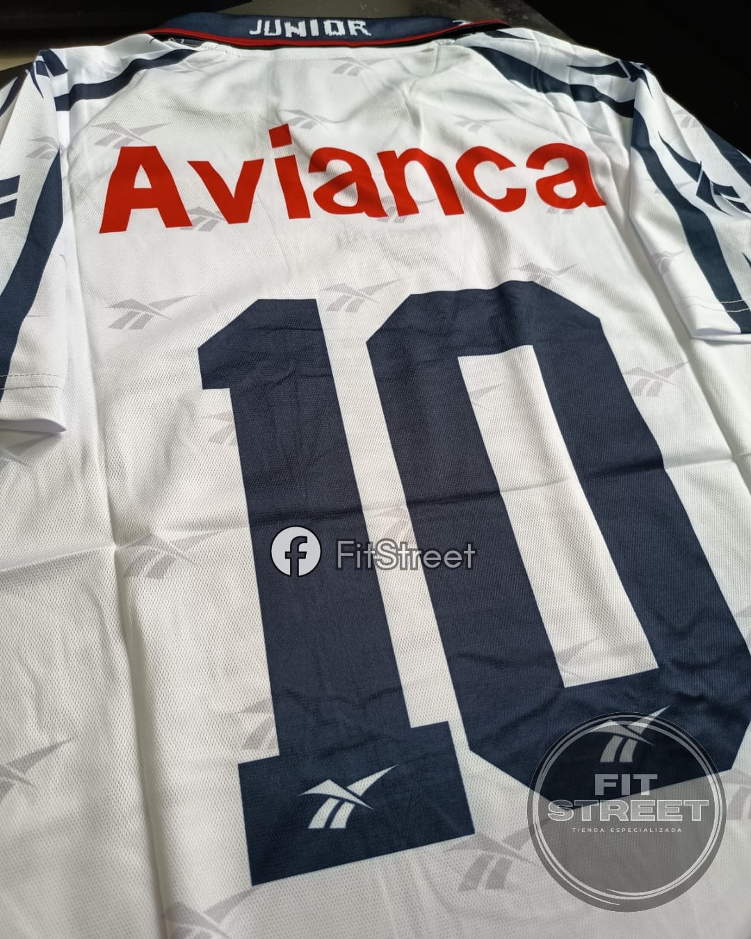 Camiseta Retro Junior de Barranquilla Visitante 1993 – N.º 10 - Imagen 7