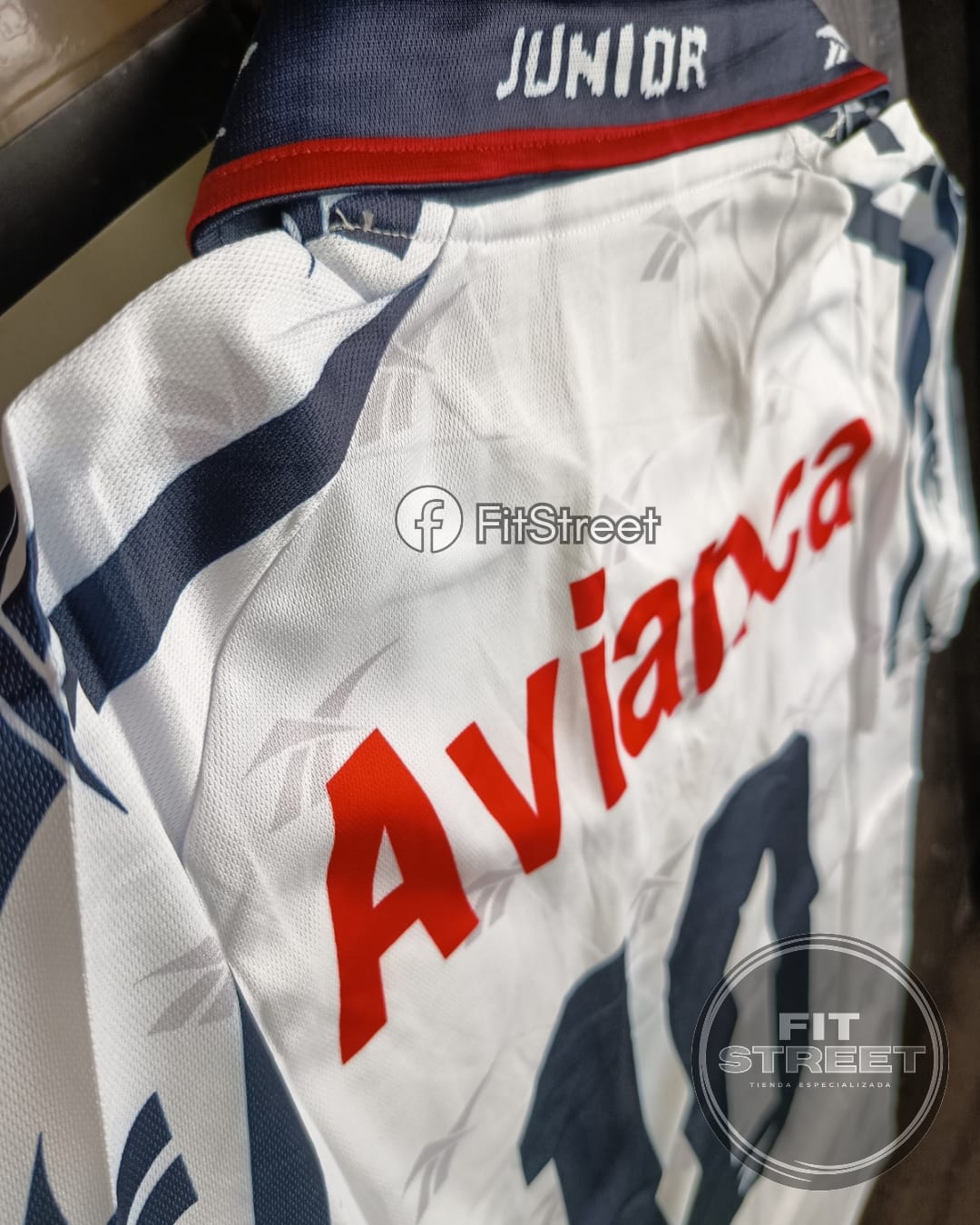 Camiseta Retro Junior de Barranquilla Visitante 1993 – N.º 10 - Imagen 8