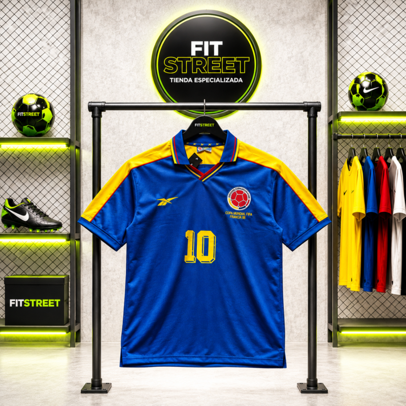 Camiseta Retro Colombia – Francia 1998