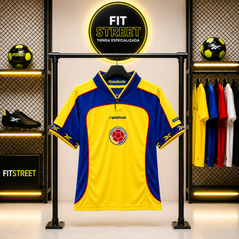 Camiseta Retro Copa América Colombia 2001