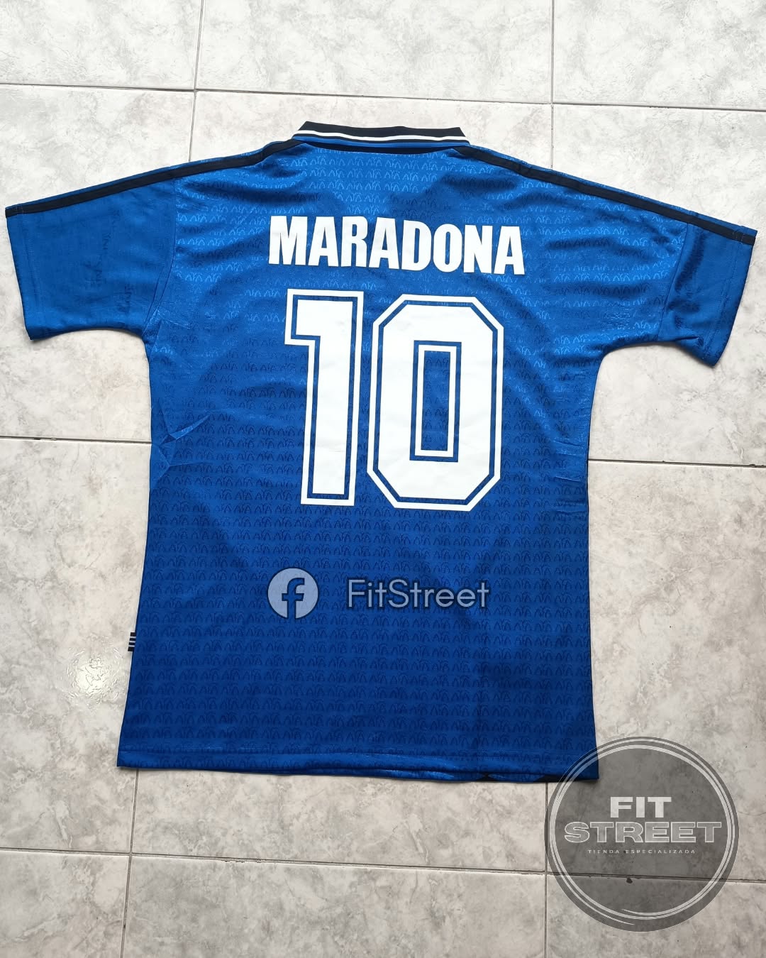 Camiseta Retro Argentina 1994 – Maradona N.º 10 - Imagen 3