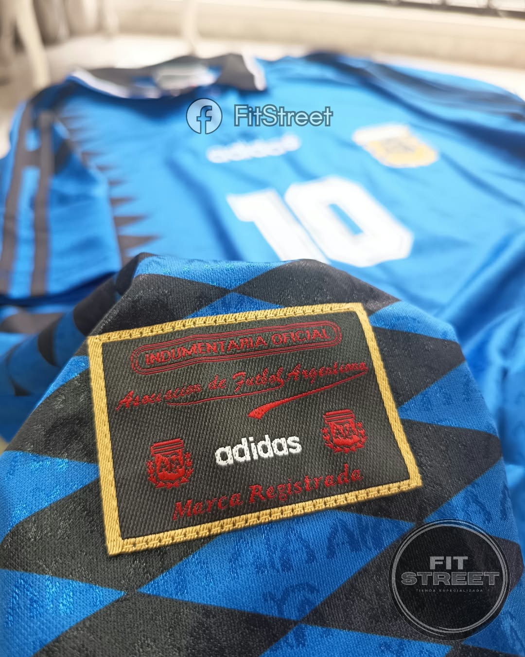 Camiseta Retro Argentina 1994 – Maradona N.º 10 - Imagen 7