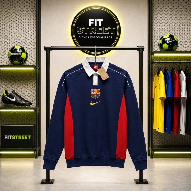 Buso Manga Larga Retro 1999 - Barcelona F.C