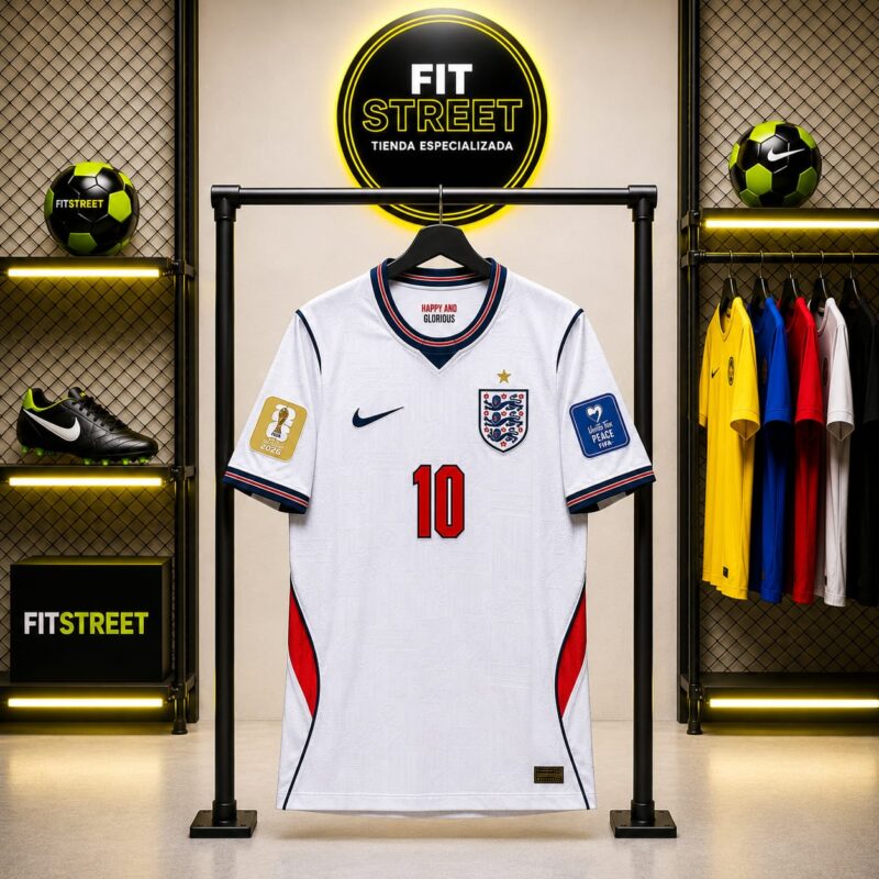 Camiseta Inglaterra Local 2026 - Bellingham N.° 10