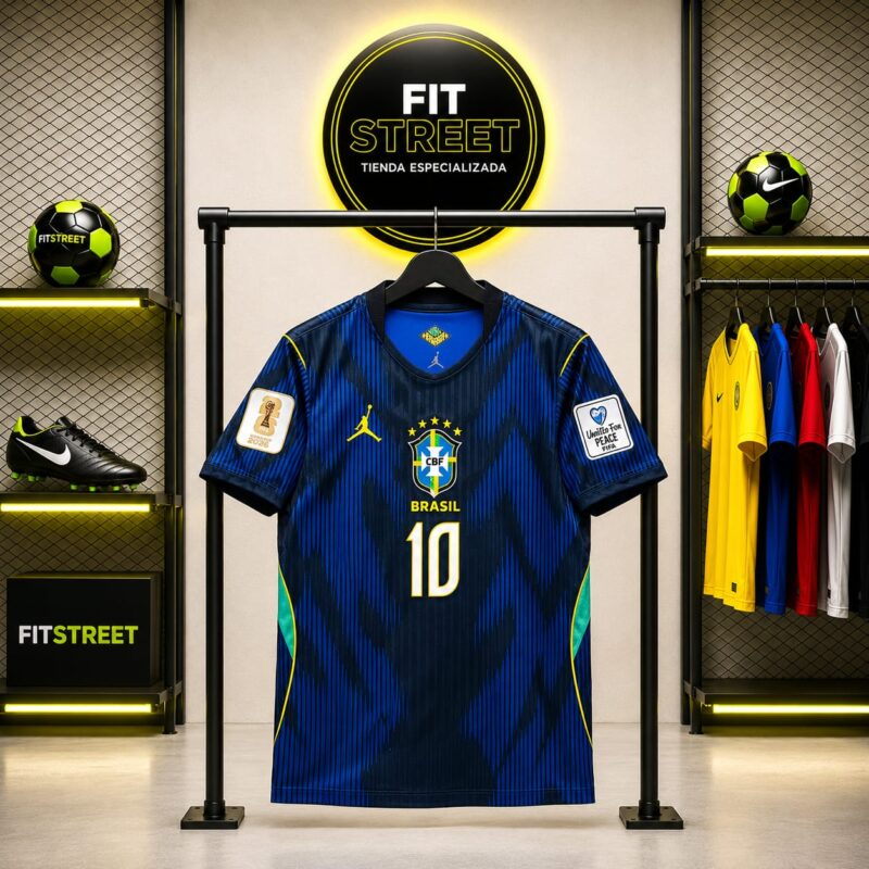 Camiseta Brasil Visitante 2026 – Neymar Jr N.º 10