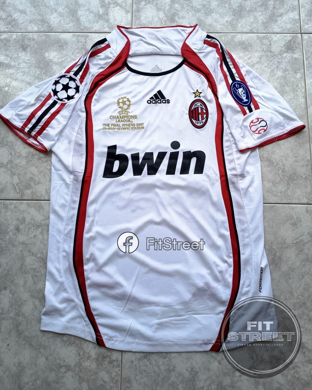 Camiseta Retro AC Milan 2006 - 2007 Kaka N.° 22 - Imagen 2