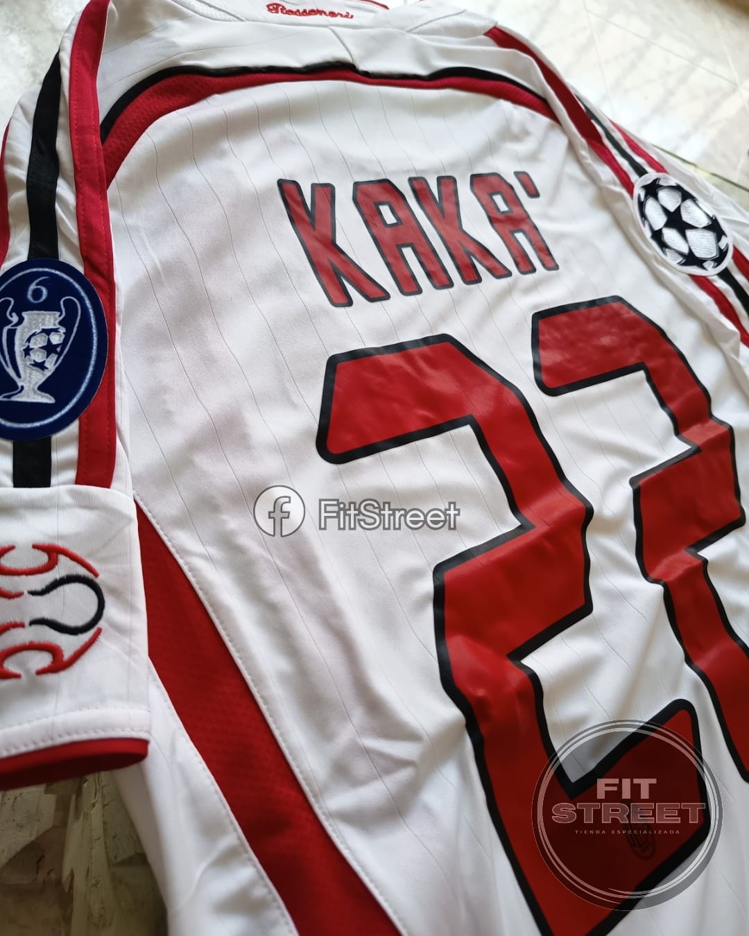 Camiseta Retro AC Milan 2006 - 2007 Kaka N.° 22 - Imagen 10