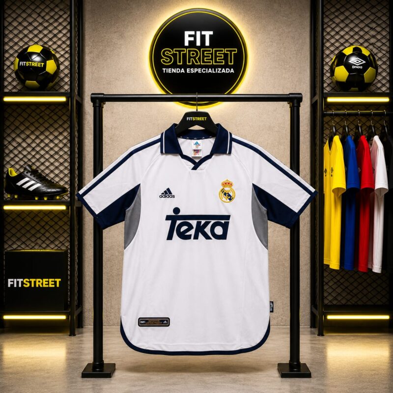 Camiseta Retro 1999/2000 Real Madrid Adidas Teka
