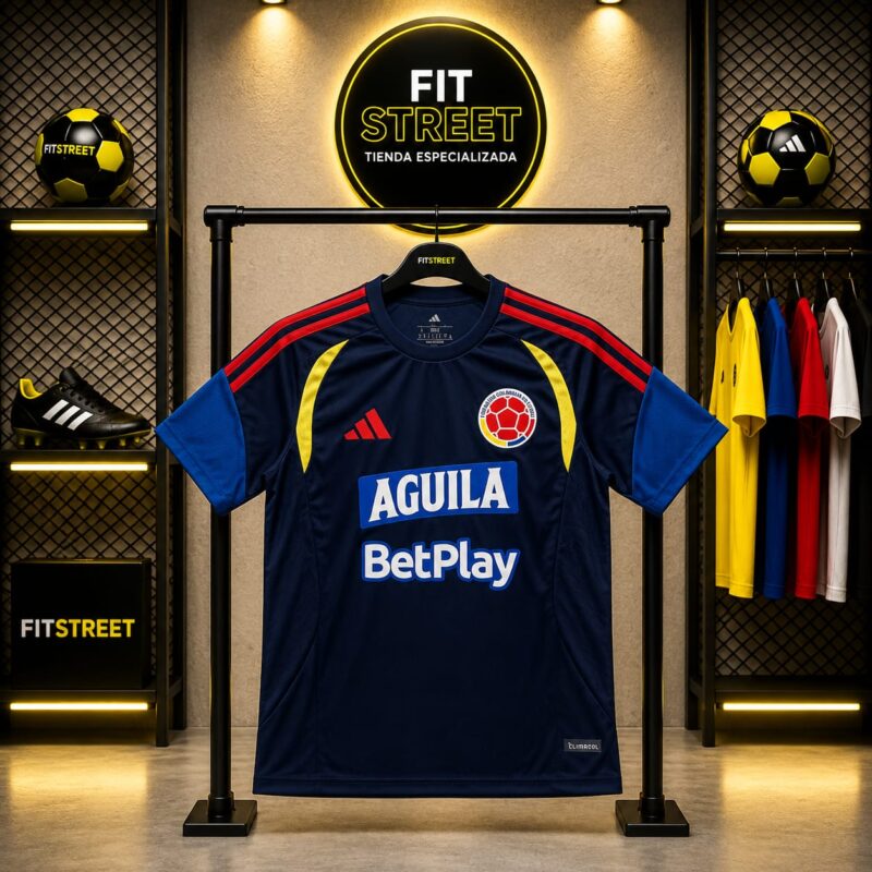 Camiseta Selección Colombia Entrenamiento – Azul Marino