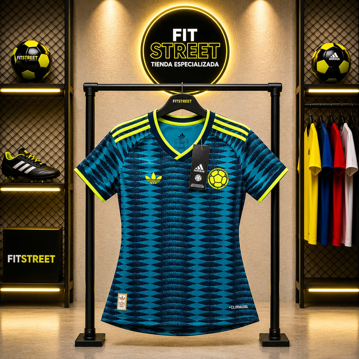 Camiseta Selección Colombia Visitante para Dama 2026