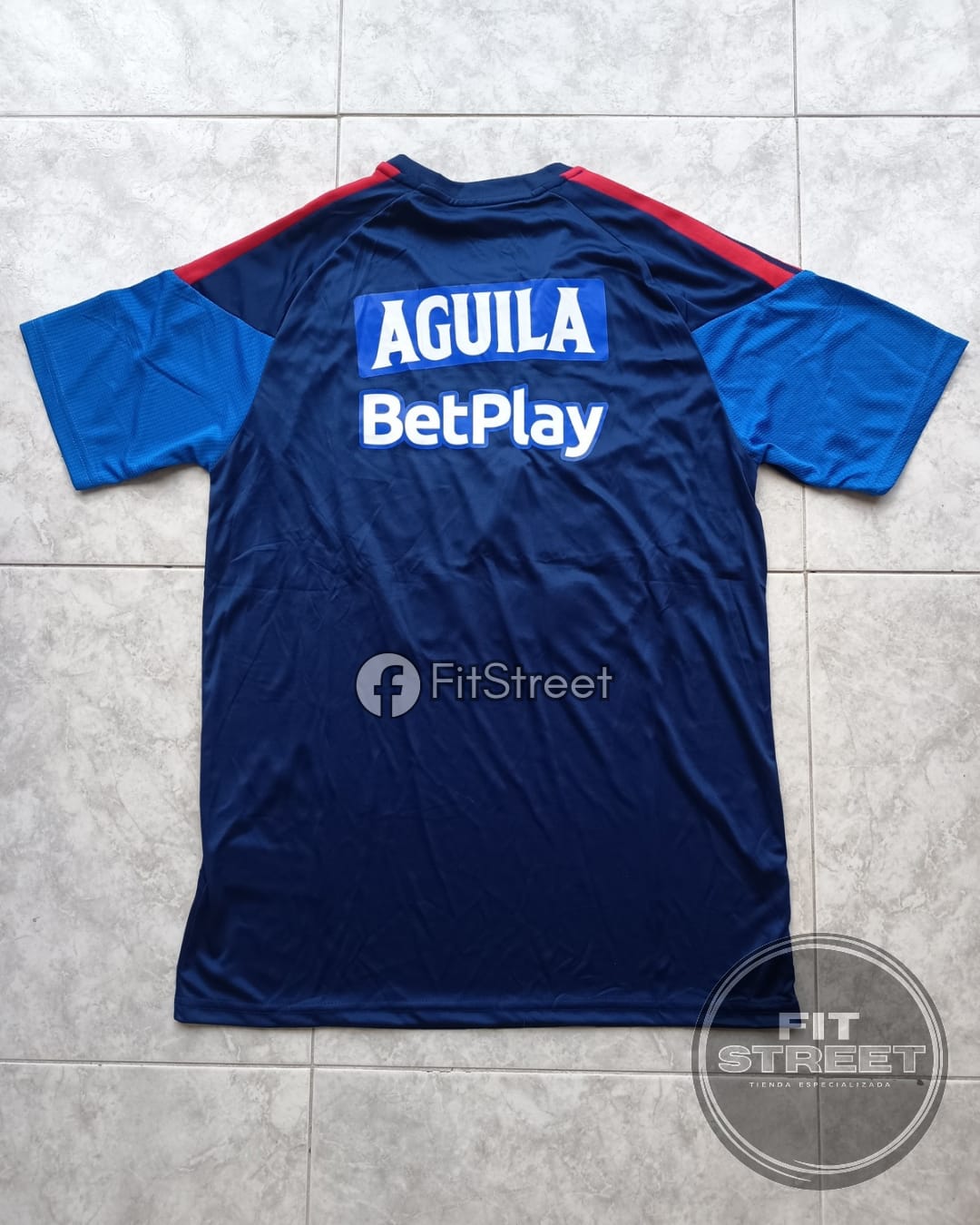 Camiseta Selección Colombia Entrenamiento – Azul Marino - Imagen 3
