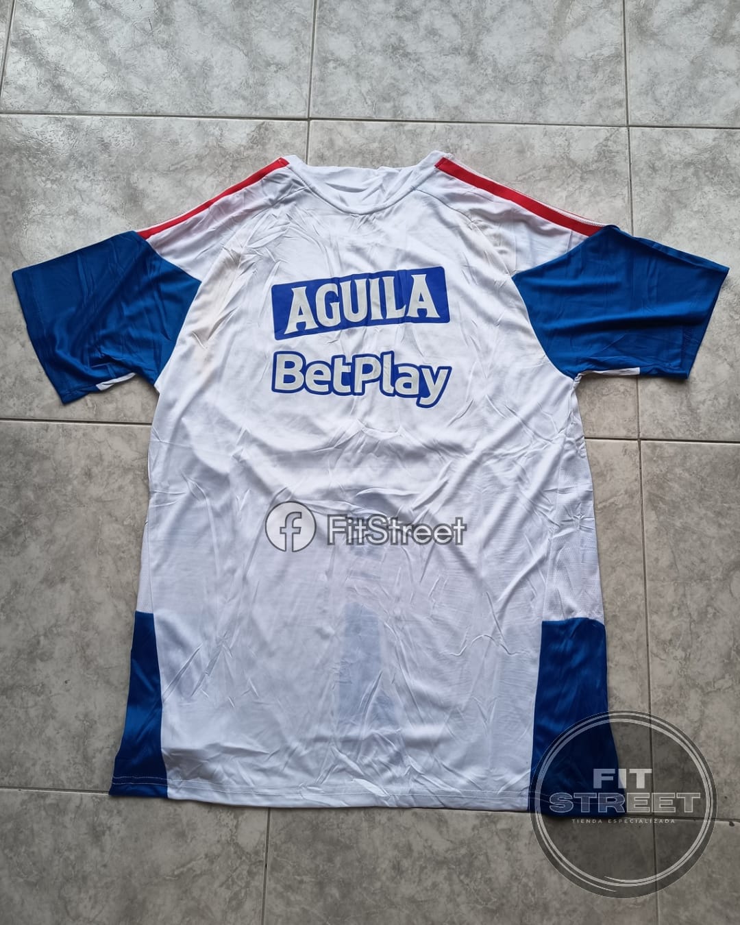 Camiseta Selección Colombia Entrenamiento – Blanco - Imagen 3