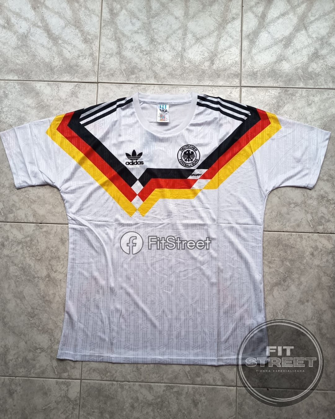 Camiseta Retro Alemania Italia 90 – Mundial 1990 - Imagen 2