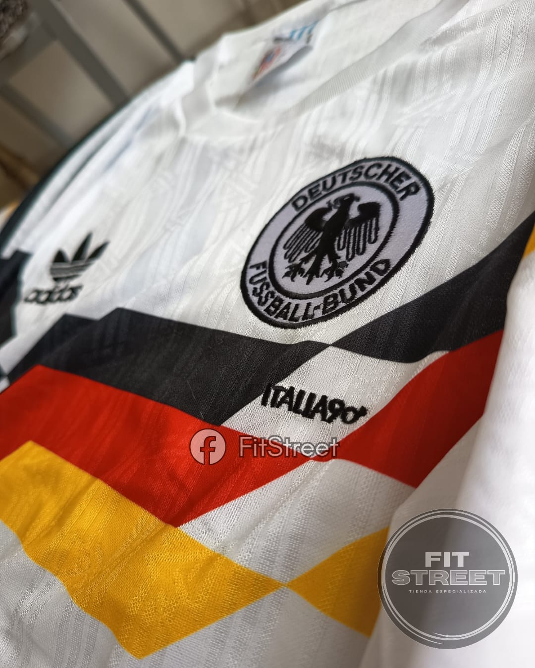 Camiseta Retro Alemania Italia 90 – Mundial 1990 - Imagen 4